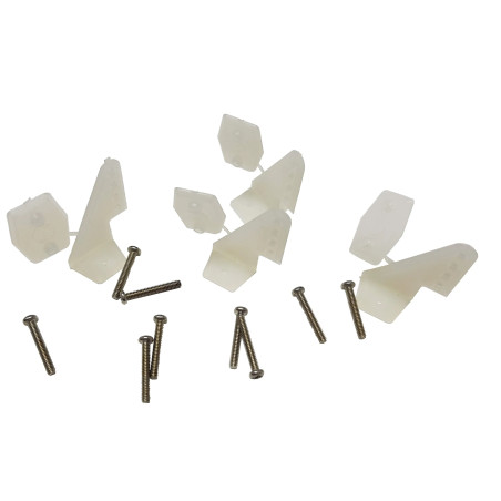 Nylon Control Horn (13x18x26mm) with M2 x 18mm Screws