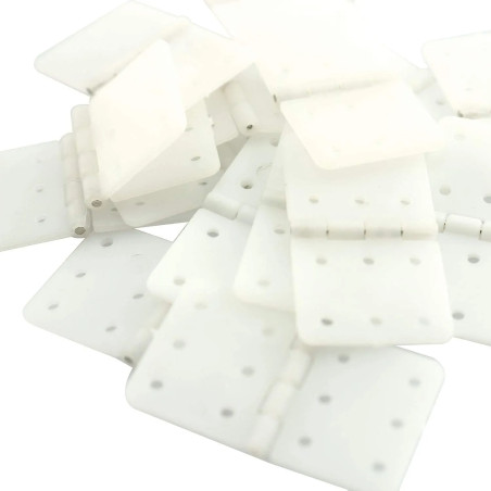Nylon Hinge with Metal Pin (W20xL36mm)