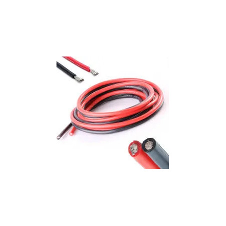 Silicone Wire 10 AWG (1m Red + 1m Black)