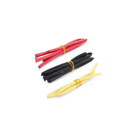 Heat Shrink Tubing 7.0mm – Red, Yellow, Black (0.5m Each)