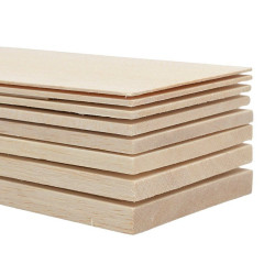 Balsa Wood Sheet 1000mm x 100mm x 20mm